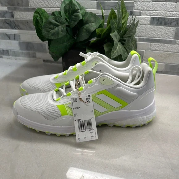 adidas gazelle silver green womens adidas Zoysia Ladies Golf Shoes main image 1